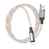 Кабель Hoco U112 USB-A to Lightning 2.4A 1м Grey (6931474788801)