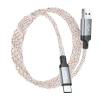 Кабель USB-A to USB-C Hoco U112 Grey (6931474788818)