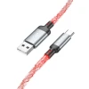 Кабель USB-A to USB-C Hoco U112 Grey (6931474788818)