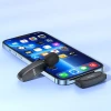 Беспроводной петличный микрофон Hoco Lightning L15 Black (6931474789020)