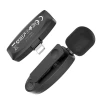 Беспроводной петличный микрофон Hoco Lightning L15 Black (6931474789020)