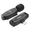 Беспроводной петличный микрофон Hoco Lightning L15 Black (6931474789020)
