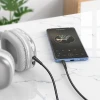 Кабель Hoco UPA24 AUX Jack 3.5 мм до Jack 3.5 мм 1 м Black (6931474789136)