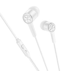 Навушники Hoco M104 Jack 3.5 mm White (6931474789204)