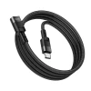 Адаптер Hoco U107 OTG USB C to USB C 3A 1.2m Black (6931474789990)