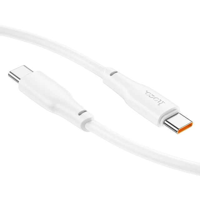 Кабель Hoco X93 USB-C to USB-C 3A 100W 1 м White (6931474790712)
