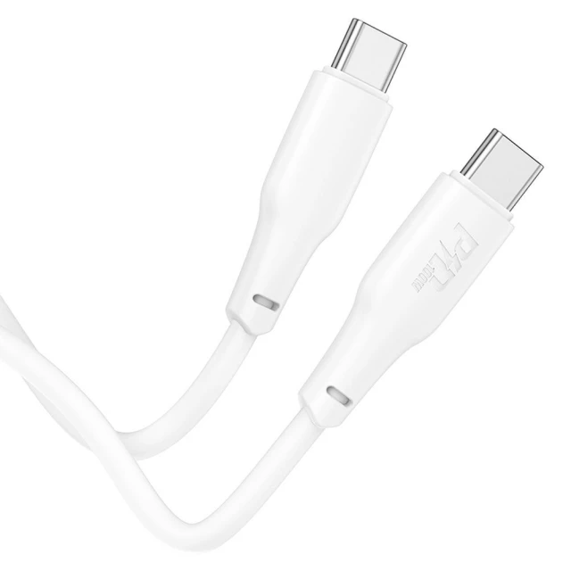 Кабель Hoco X93 USB-C to USB-C 3A 100W 2 м White (6931474790729)