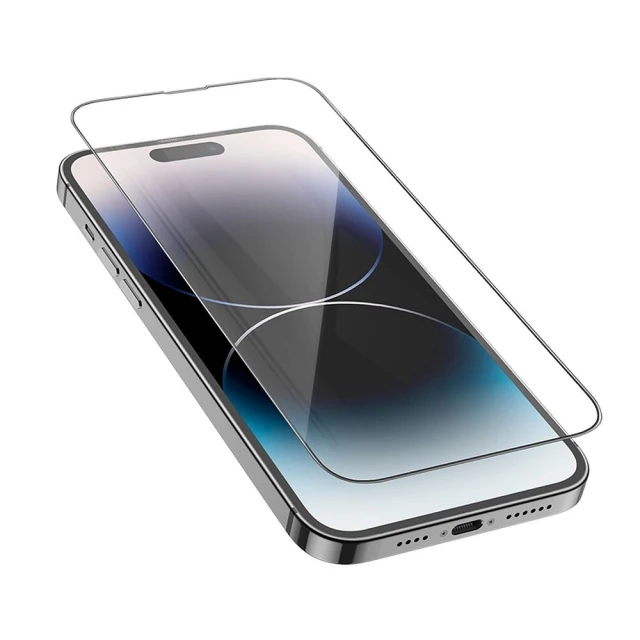 Защитное стекло Hoco HD Guardian Shield G14 для iPhone 14 Pro Max Black (10 pack) (6931474793720)