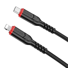 Кабель Hoco X59 USB C to Lightning Black (6931474793997)