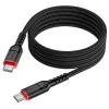Кабель USB-C to USB-C Hoco X59 PD QC 3A 60W 1m Black (6931474794147)