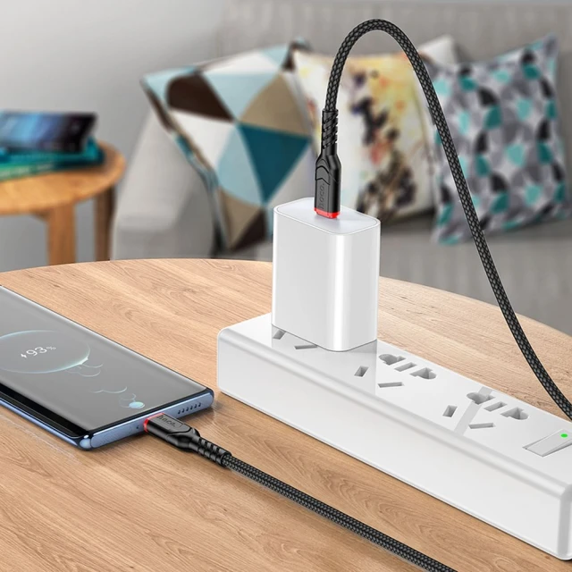 Кабель USB-C to USB-C Hoco X59 PD QC 3A 60W 1m Black (6931474794147)