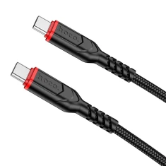 Кабель USB-C to USB-C Hoco X59 PD QC 3A 60W 1m Black (6931474794147)