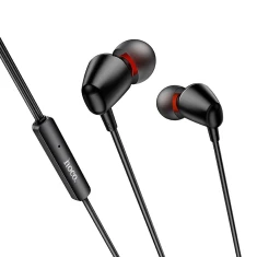 Навушники Hoco M107 провідні вакуумні Jack 3.5 mm Black (6931474794550)