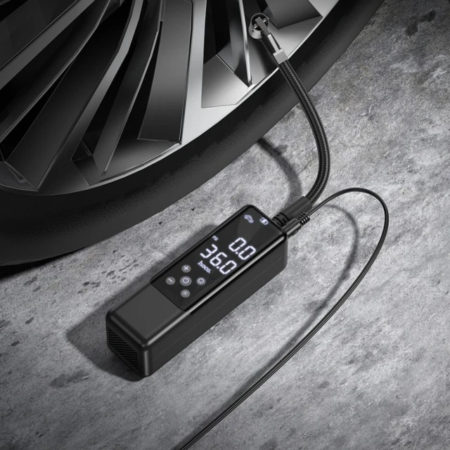 Автомобільний компресор Hoco ZP5 Black (6931474795526)
