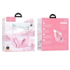 Навушники бездротові накладні Hoco W42 Kocie Uszy Pink (6931474795847)