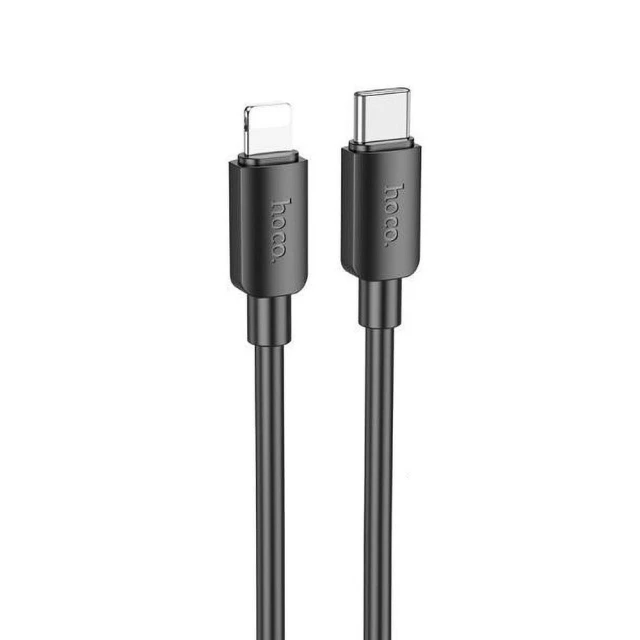 Кабель HOCO X96 USB-C до Lightning PD 2.4A 20W 1 м Black (6931474799043)