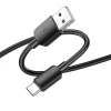 Кабель USB-A to USB-C Hoco X96 PD 2.4A 27W 1m Black (6931474799081)