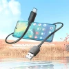 Кабель USB-A to USB-C Hoco X96 PD 2.4A 27W 1m Black (6931474799081)