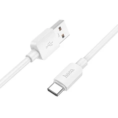 Кабель Hoco X96 USB A to USB C PD 2.4A 27W 1m White (6931474799098)