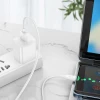 Кабель Hoco X96 USB A to USB C PD 2.4A 27W 1m White (6931474799098)