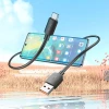 Кабель Hoco X96 USB A to USB C PD 6A 100W 1m Black (6931474799104)