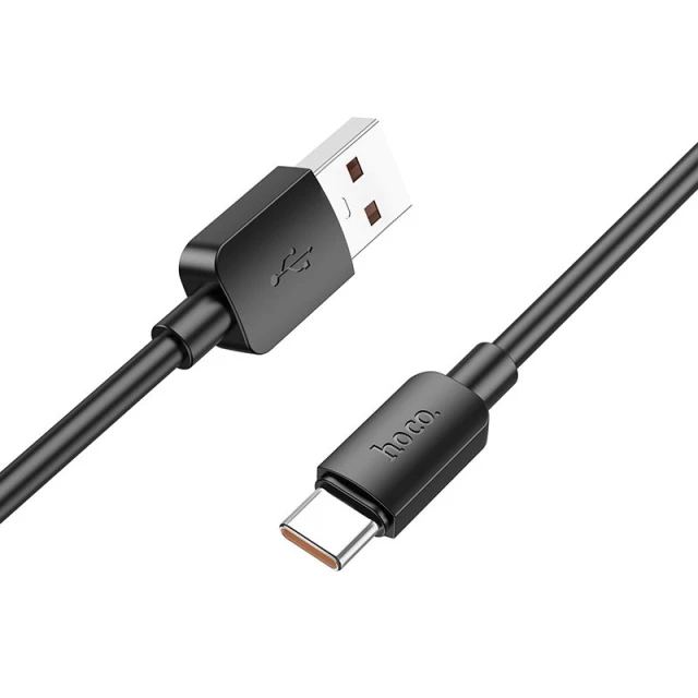 Кабель Hoco X96 USB A to USB C PD 6A 100W 1m Black (6931474799104)