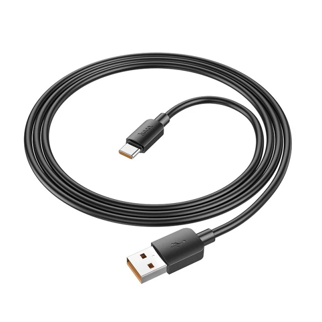 Кабель Hoco X96 USB A to USB C PD 6A 100W 1m Black (6931474799104)