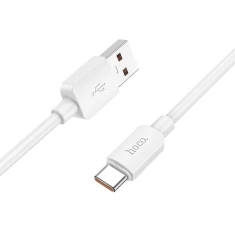Кабель USB-A to USB-C Hoco X96 PD 6A 100W 1m White (6931474799111)
