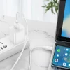 Кабель USB-A to USB-C Hoco X96 PD 6A 100W 1m White (6931474799111)