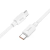 Кабель USB-C to USB-C Hoco X96 PD 6A 100W 1m White (6931474799159)