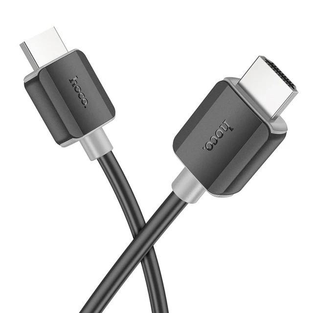 Кабель Hoco US08 HDMI to HDMI ver. 2.0 4K/60Hz 2 m Black (6931474799395)