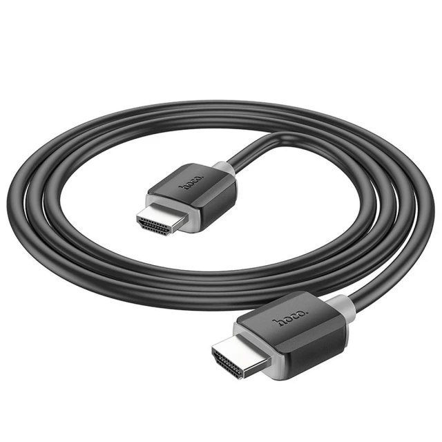 Кабель Hoco US08 HDMI to HDMI ver. 2.0 4K/60Hz 2 m Black (6931474799395)