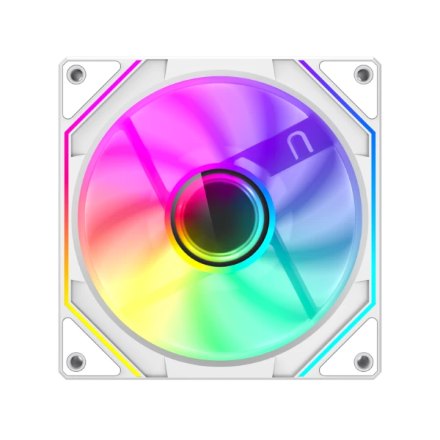 Вентилятор для корпусу Gamemax FN12A-S8I 120 мм White (6931858738071)