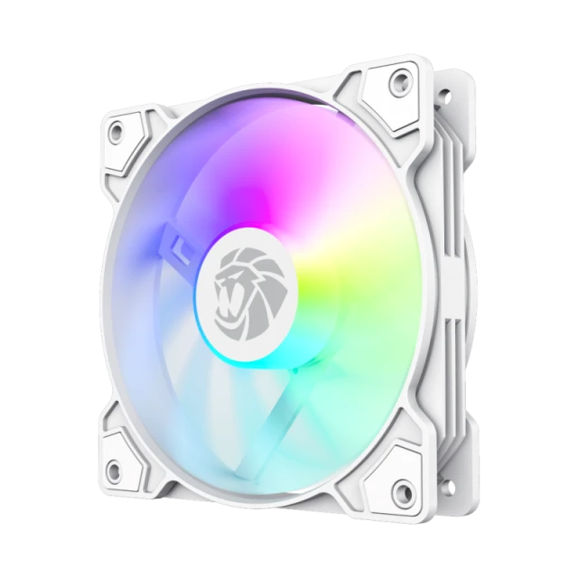 Вентилятор для корпусу Gamemax FN12A-S5 120 мм White (6931858738156)
