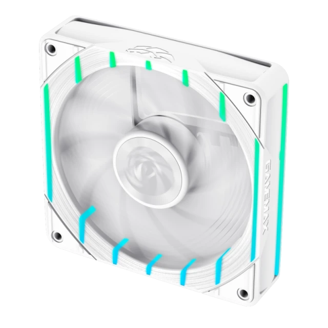 Вентилятор для корпусу Gamemax TORNADO T12 ARGB-R 120 мм White (6931858738361)