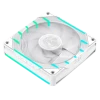Вентилятор для корпусу Gamemax TORNADO T12 ARGB-R 120 мм White (6931858738361)