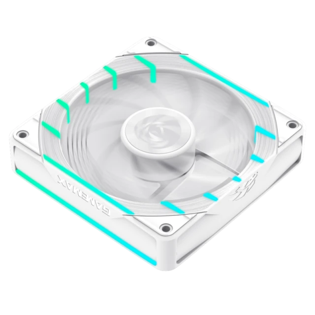 Вентилятор для корпусу Gamemax TORNADO T12 ARGB-R 120 мм White (6931858738361)