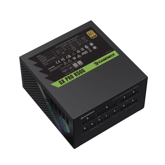 Блок живлення Gamemax GX 850G 850 Вт Gold модульний (6931858767644)