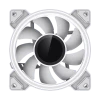 Вентилятор для корпусу Gamemax Dual Ring Infinity 120 мм White (6931858791250)