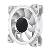 Вентилятор для корпусу Gamemax Dual Ring Infinity 120 мм White (6931858791250)