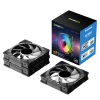 Вентилятор для корпусу Gamemax KF300 BK 120 мм Black (6931858791274)