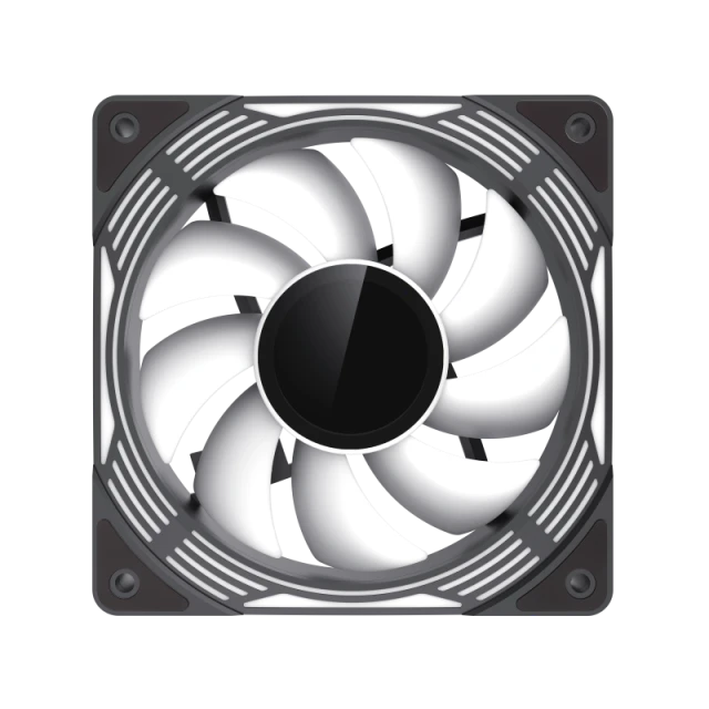 Вентилятор для корпусу Gamemax KF300 BK 120 мм Black (6931858791274)