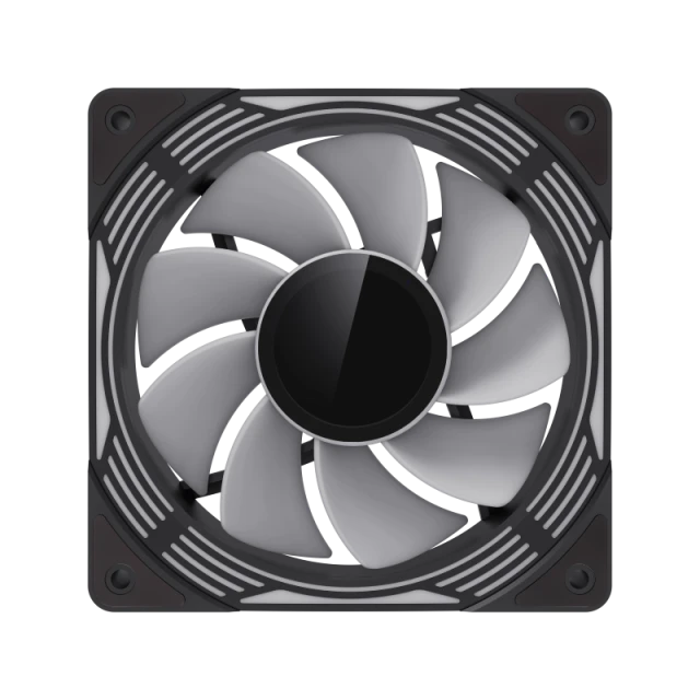 Вентилятор для корпусу Gamemax KF300R BK 120 мм Black (6931858791298)