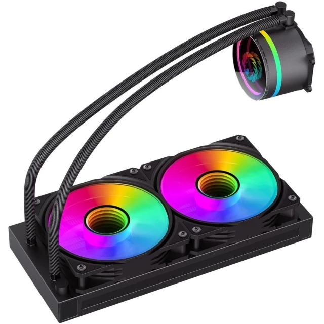 Система жидкостного охлаждения Gamemax Iceburg 240 Infinity Black (6931858791472)