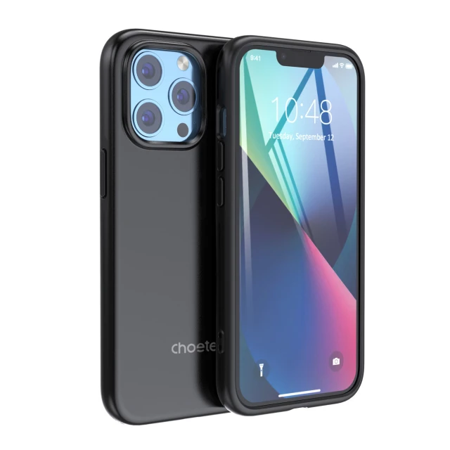 Чохол Choetech MFM Anti-Drop Case для iPhone 13 Pro Black with MagSafe (PC0113-MFM-BK)