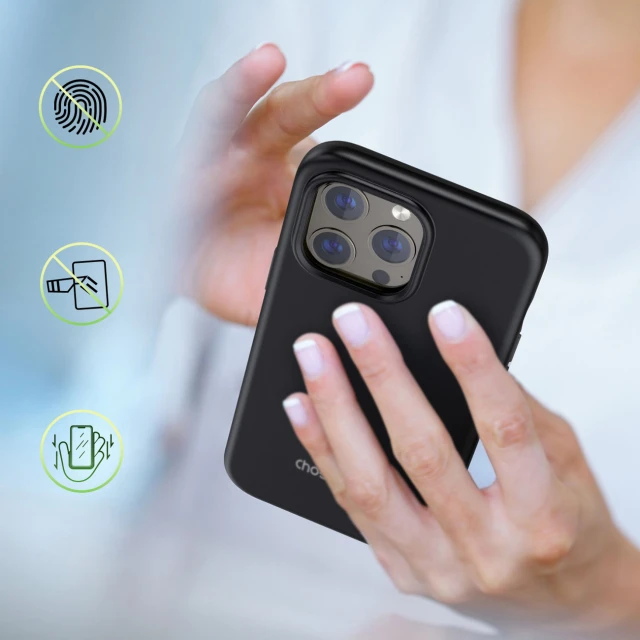 Чохол Choetech MFM Anti-Drop Case для iPhone 13 Pro Black with MagSafe (PC0113-MFM-BK)