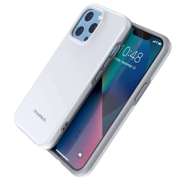 Чохол Choetech MFM Anti-Drop Case для iPhone 13 Pro White with MagSafe (PC0113-MFM-WH)