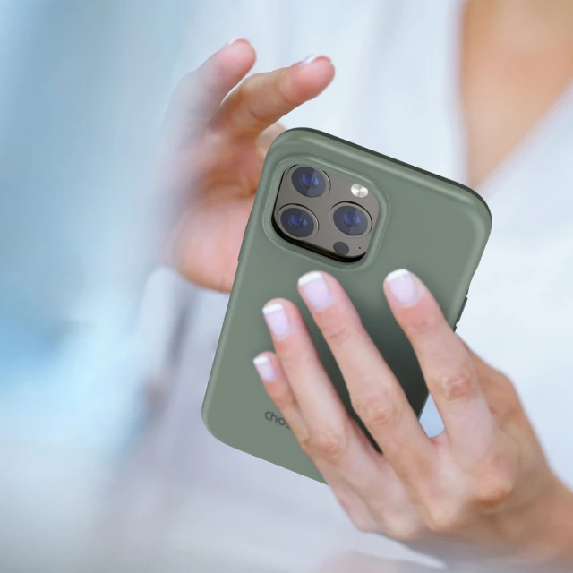 Чехол Choetech MFM Anti-Drop Case для iPhone 13 Pro Green with MagSafe (PC0113-MFM-GN)