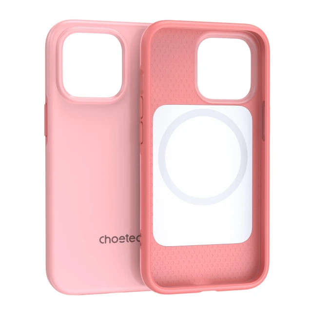 Чехол Choetech MFM Anti-Drop Case для iPhone 13 Pro Pink with MagSafe (PC0113-MFM-PK)