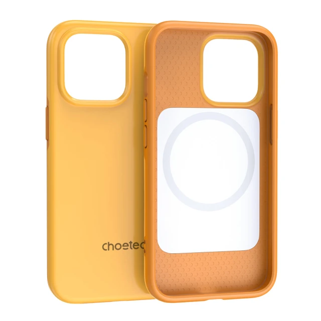 Чохол Choetech MFM Anti-Drop Case для iPhone 13 Pro Orange with MagSafe (PC0113-MFM-YE)